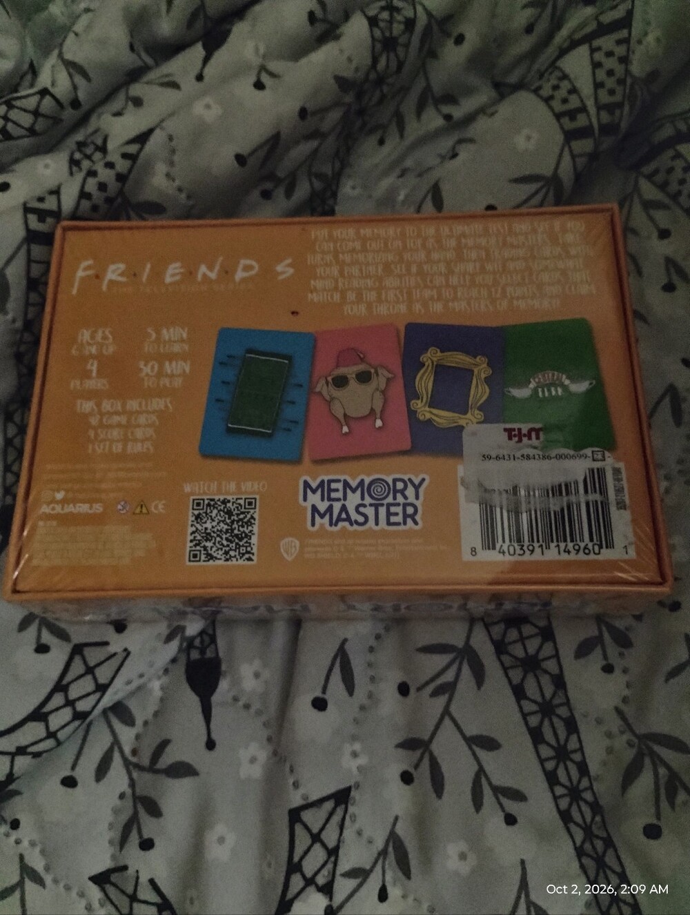 Friends Memory Master Card Game - Picture 2 of 2